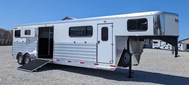 2026 Shdaow 4 Horse Head to Head with Box Stall and Side Ramp  - 23009238 - 1