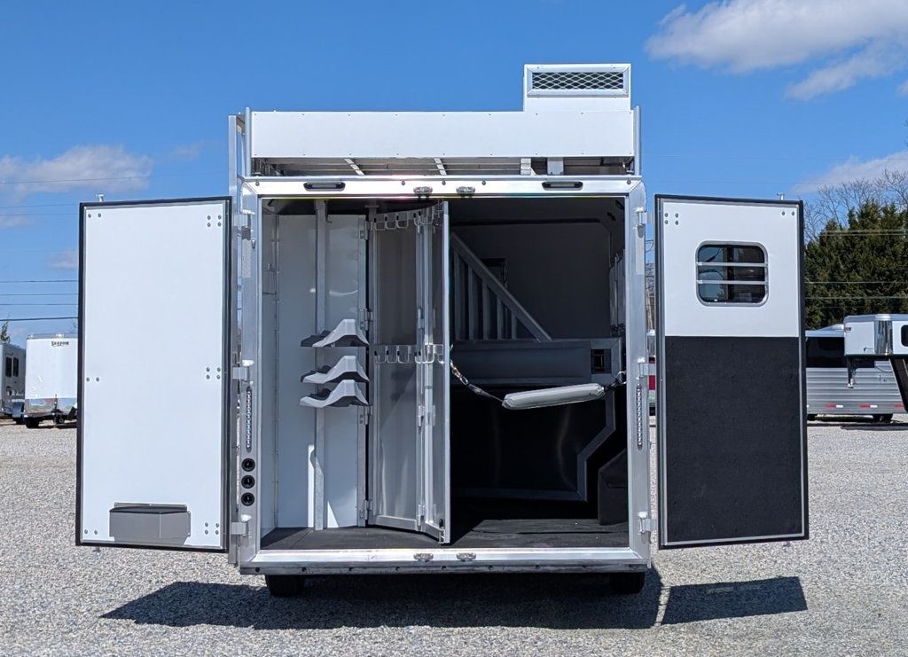 2026 SMC 3 Horse Slant 13' Living Quarters w/ Slide Patriot  - 23006229 - 3