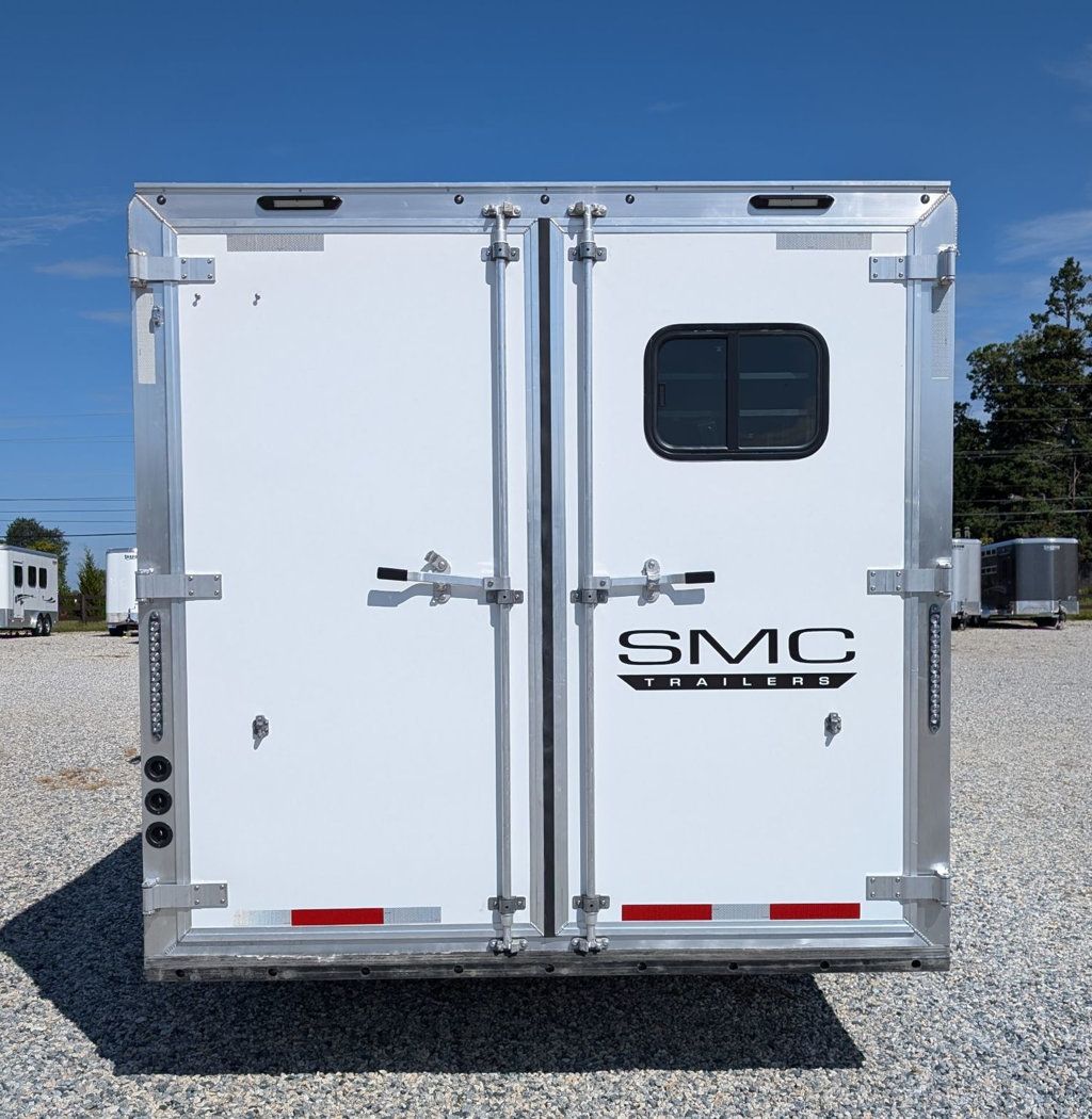 2026 SMC 3 Horse Slant 14' Living Quarters w/ Slide Patriot  - 22882138 - 2