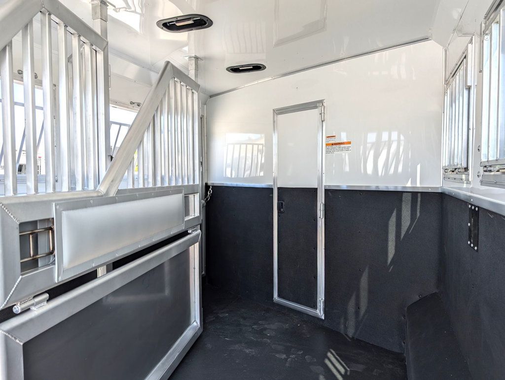 2026 SMC 3 Horse Slant 14' Living Quarters w/ Slide Patriot  - 22882138 - 6