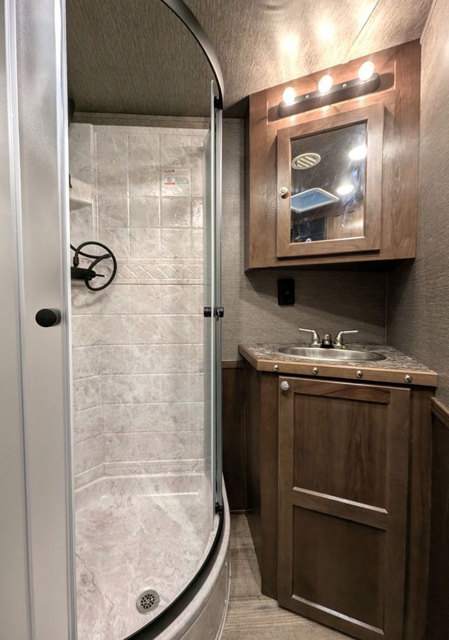 2026 SMC 3 Horse Slant 14' Living Quarters w/ Slide Patriot  - 22954060 - 13