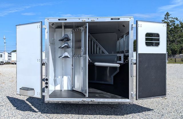 2026 SMC 3 Horse Slant 14' Living Quarters w/ Slide Patriot  - 22954060 - 3