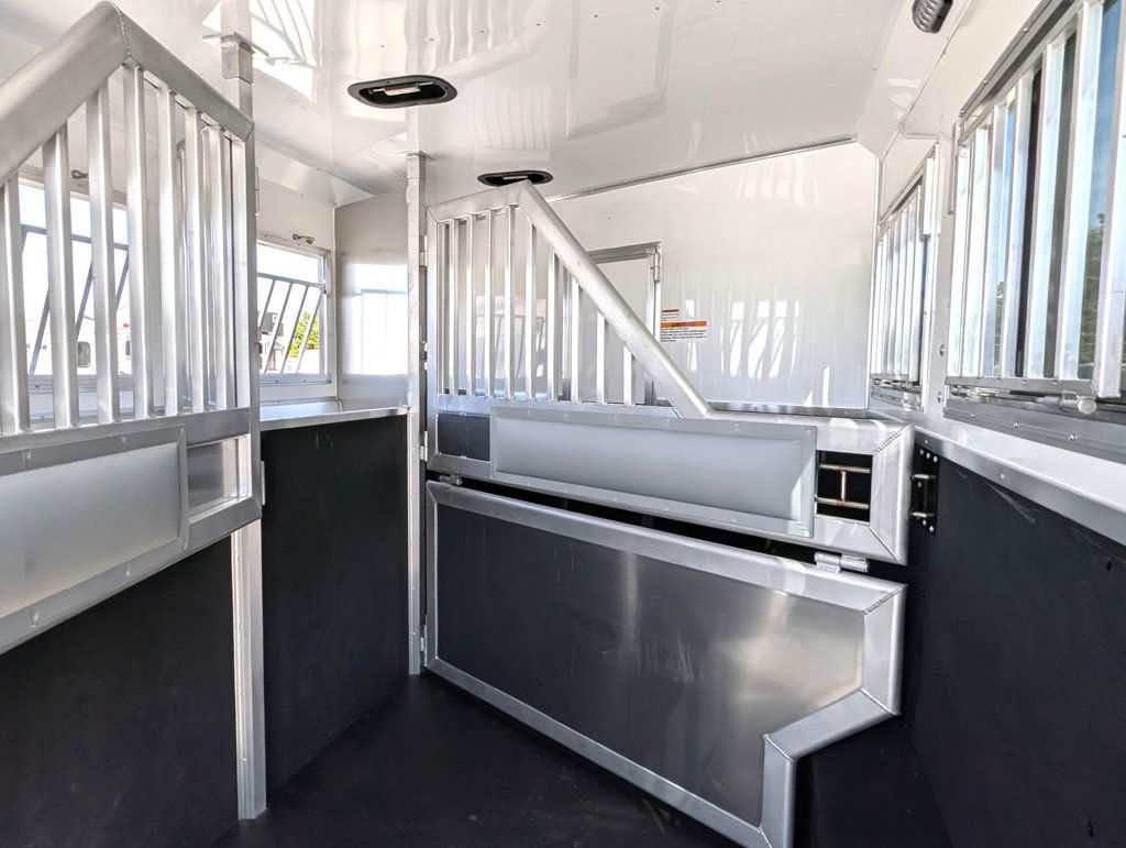 2026 SMC 3 Horse Slant 14' Living Quarters w/ Slide Patriot  - 22954060 - 5