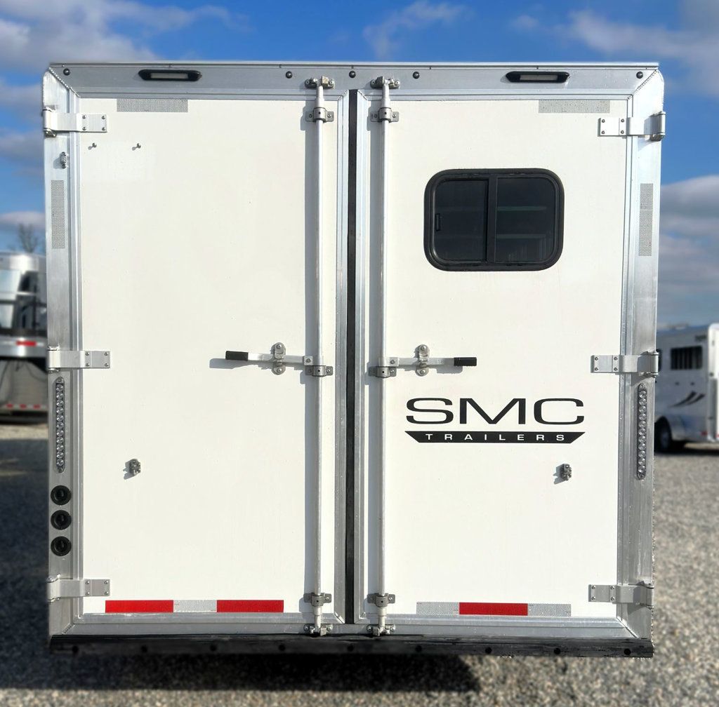 2026 SMC 3 Horse Slant 14' Living Quarters w/ Slide Patriot  - 22984028 - 2