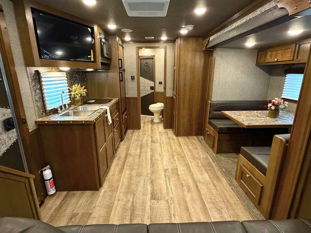 2026 SMC 3 Horse Slant 14' Living Quarters w/ Slide Patriot  - 22992797 - 11