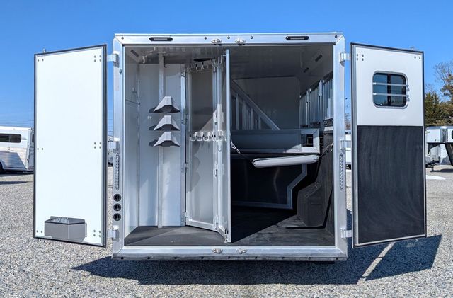 2026 SMC 3 Horse Slant 14' Living Quarters w/ Slide Patriot  - 22992797 - 2