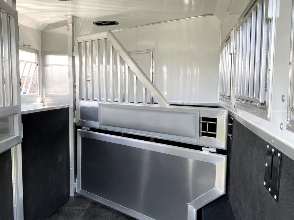 2026 SMC 3 Horse Slant 14' Living Quarters w/ Slide Patriot  - 22992797 - 4