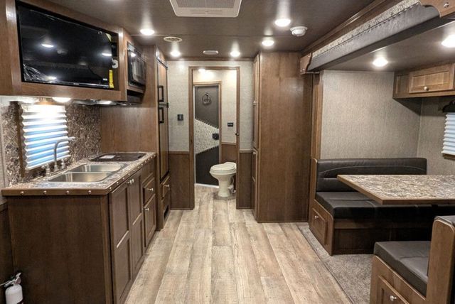 2026 SMC 3 Horse Slant 14' Living Quarters w/ Slide Patriot  - 22968471 - 10