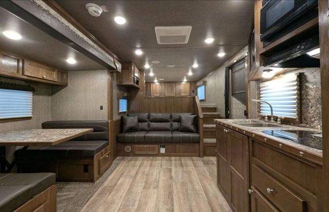 2026 SMC 3 Horse Slant 14' Living Quarters w/ Slide Patriot  - 22968471 - 7