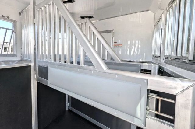 2026 SMC 3 Horse Slant 14' Living Quarters w/ Slide Patriot  - 22986912 - 4