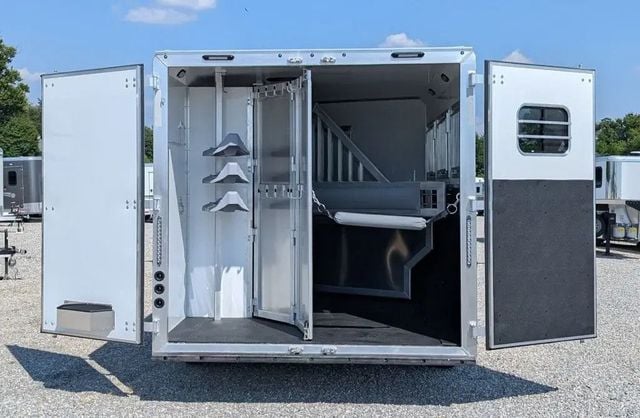 2026 SMC 3 Horse Slant 9' Living Quarters w/ Dinette  - 22992464 - 3