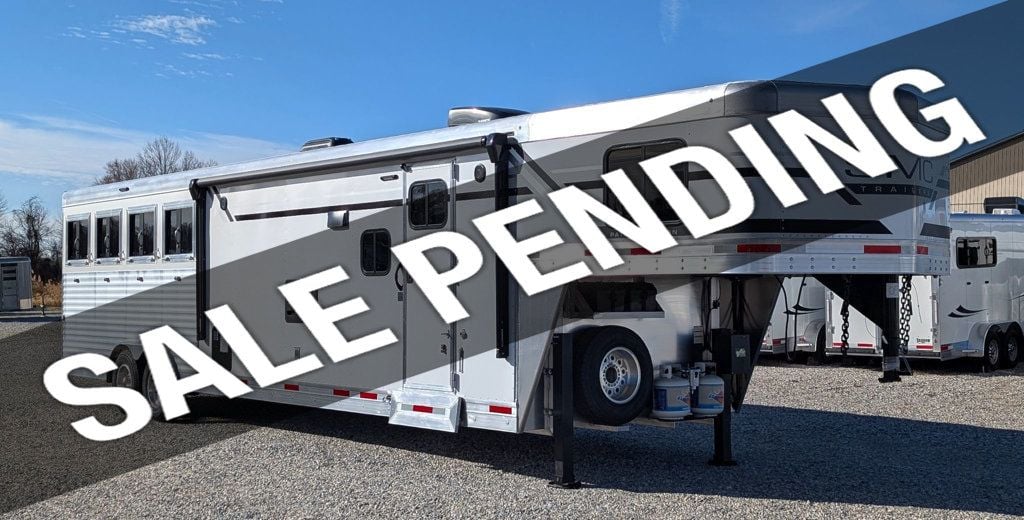 2026 SMC 4 Horse Slant 14' Living Quarters w/ Slide Patriot  - 22882779 - 0