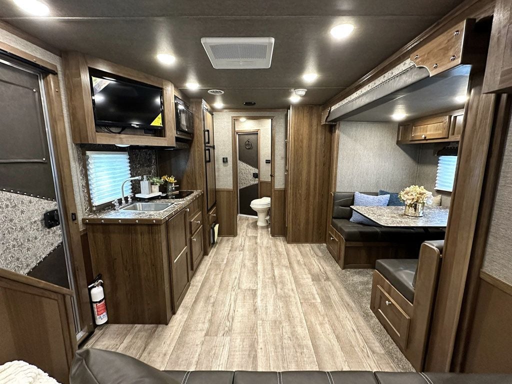 2026 SMC 4 Horse Slant 14' Living Quarters w/ Slide Patriot  - 22882779 - 16