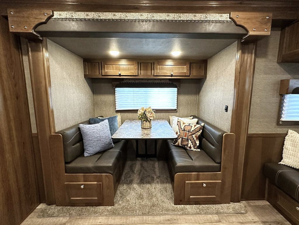 2026 SMC 4 Horse Slant 14' Living Quarters w/ Slide Patriot  - 23010811 - 10