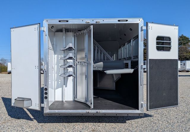 2026 SMC 4 Horse Slant 14' Living Quarters w/ Slide Patriot  - 23010811 - 3