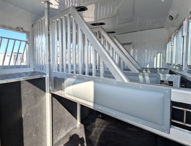 2026 SMC 4 Horse Slant 14' Living Quarters w/ Slide Patriot  - 23010811 - 4