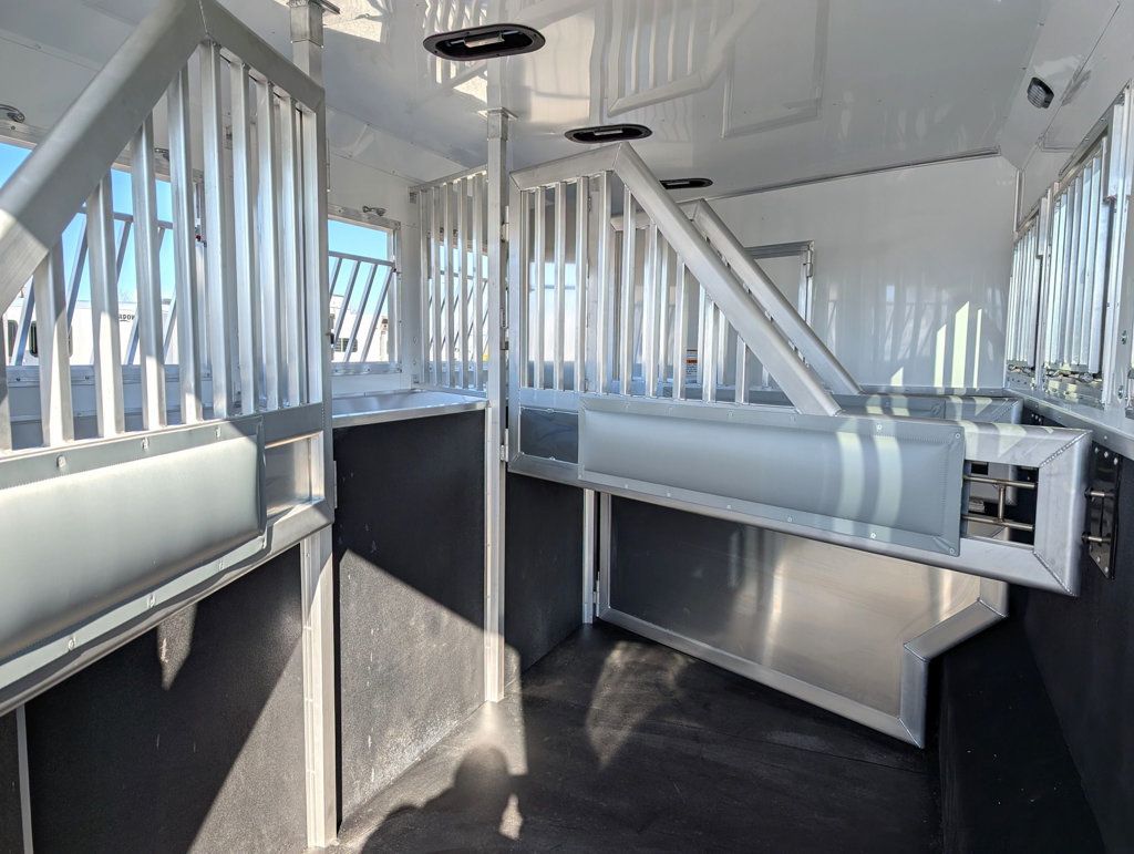 2026 SMC 4 Horse Slant 14' Living Quarters w/ Slide Patriot  - 23010811 - 5