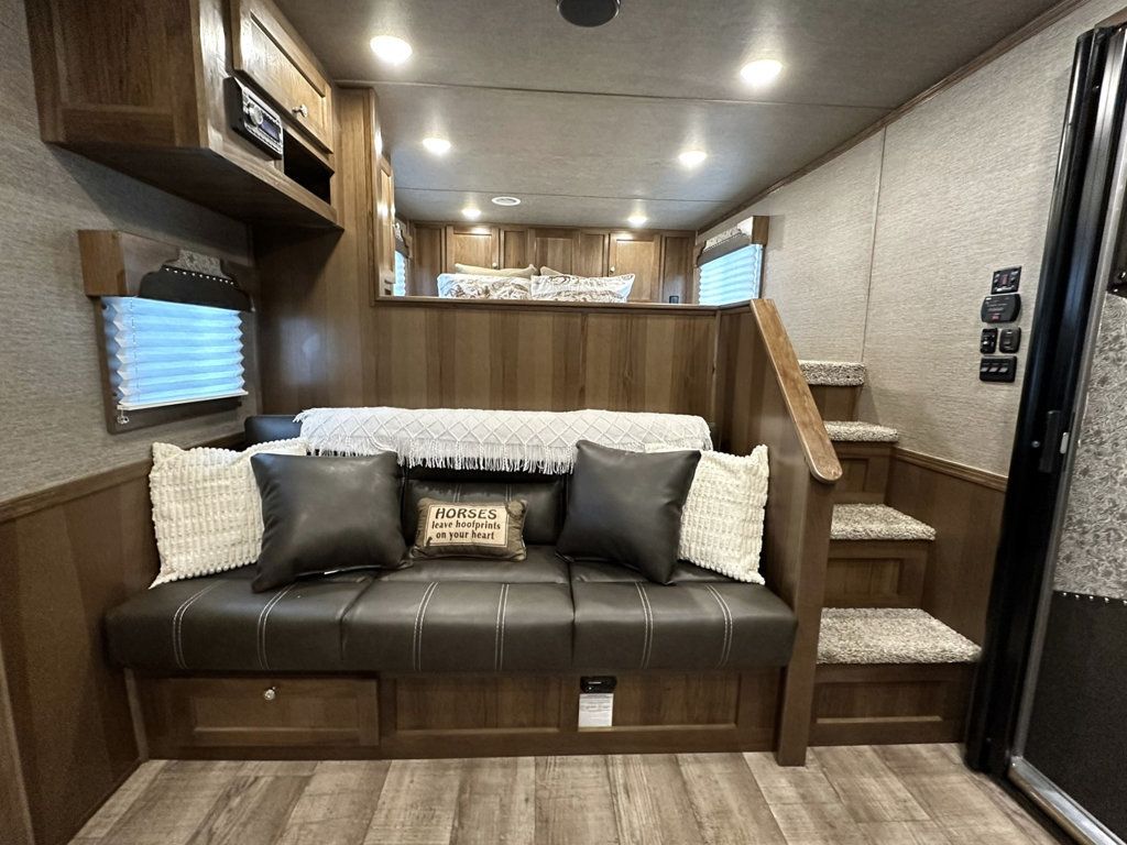 2026 SMC 4 Horse Slant 14' Living Quarters w/ Slide Patriot  - 23010811 - 8