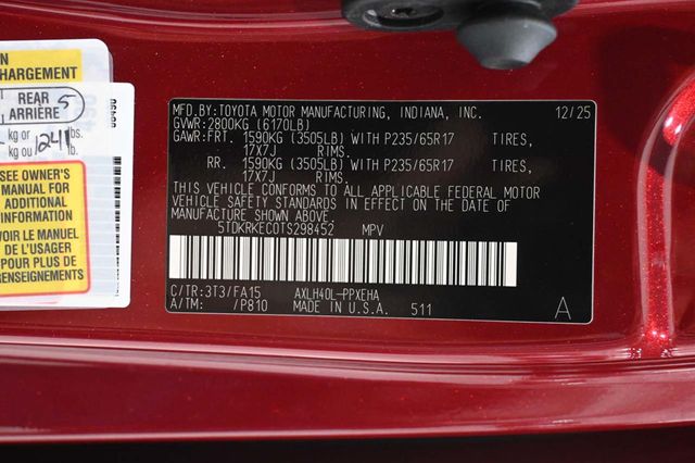 2026 Toyota Sienna LE FWD 8-Passenger - 22993298 - 31