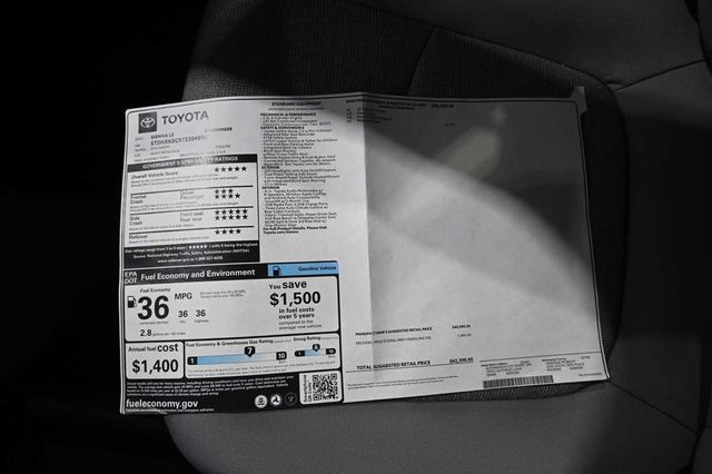 2026 Toyota Sienna LE FWD 8-Passenger - 23005161 - 33