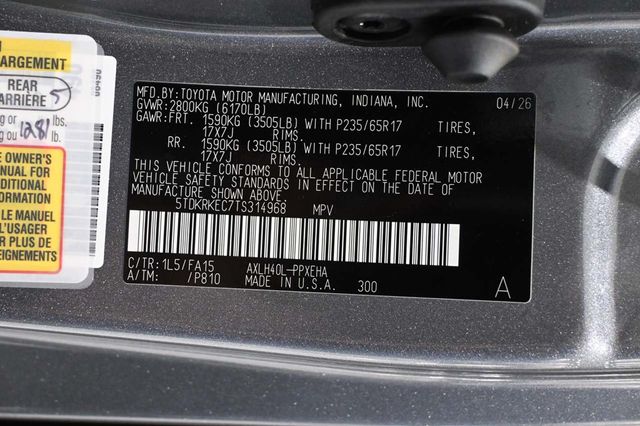 2026 Toyota Sienna LE FWD 8-Passenger - 23026117 - 32