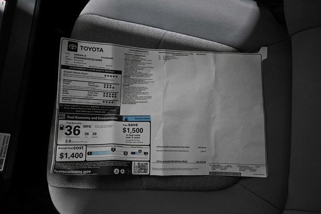 2026 Toyota Sienna LE FWD 8-Passenger - 23026118 - 37