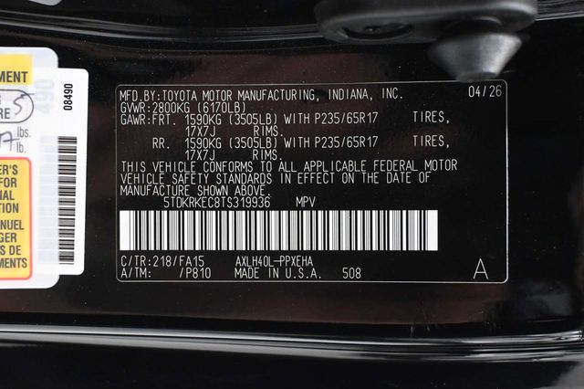 2026 Toyota Sienna LE FWD 8-Passenger - 23069258 - 32