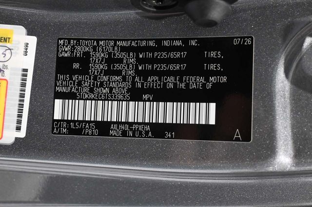 2026 Toyota Sienna LE FWD 8-Passenger - 23079487 - 30