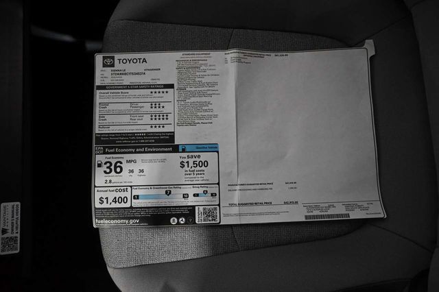 2026 Toyota Sienna LE FWD 8-Passenger - 23098843 - 37