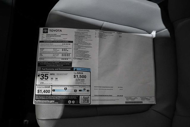 2026 Toyota Sienna XLE AWD 7-Passenger - 23031687 - 35