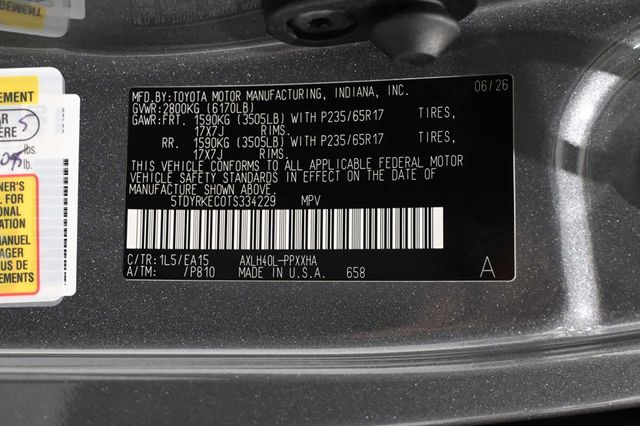 2026 Toyota Sienna XLE Mobility Handicap Van - 23065622 - 33