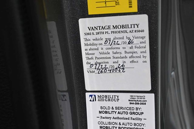 2026 Toyota Sienna XLE Mobility Handicap Van - 23065622 - 34