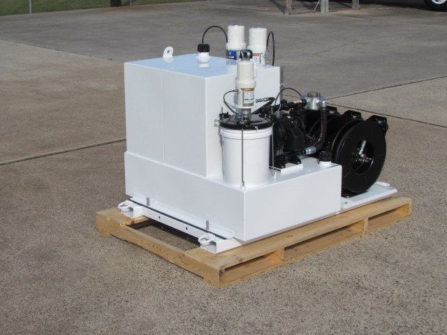 2026 TTC Lube Skid 2-40G Product / 80G Waste / Grease Aluminum - 22616383 - 6