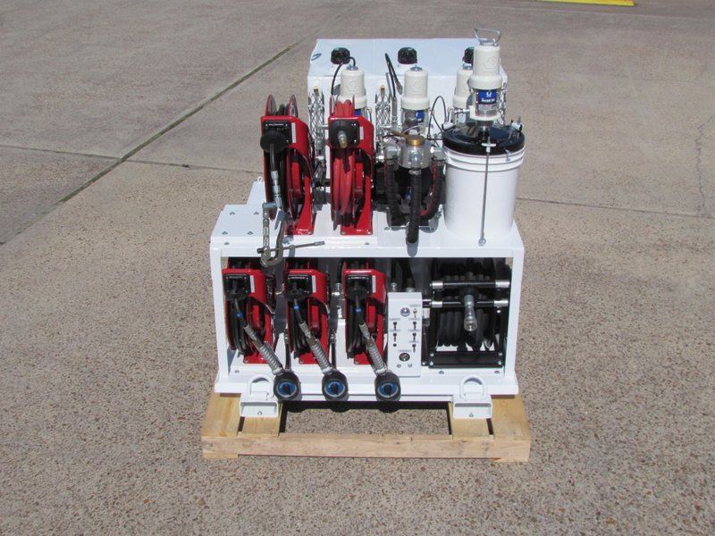 2026 TTC Lube Skid 3-40G Product / 80G Waste / Grease  - 22806262 | Video 1