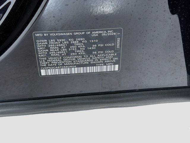 2026 Volkswagen Atlas 2.0T SEL Premium R-Line 4MOTION - 23040007 - 34