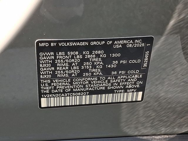 2026 Volkswagen Atlas 2.0T SE w/Technology 4MOTION - 22919108 - 19