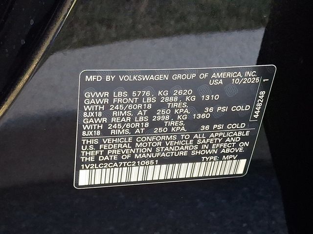 2026 Volkswagen Atlas Cross Sport 2.0T SE 4MOTION - 22950350 - 17