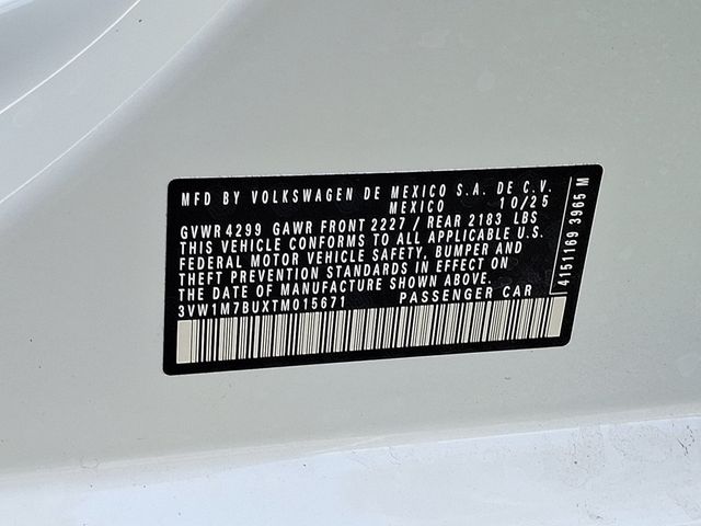 2026 Volkswagen Jetta GLI Autobahn Manual - 22942764 - 18