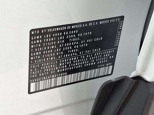 2026 Volkswagen Taos SE 4MOTION - 22964449 - 19