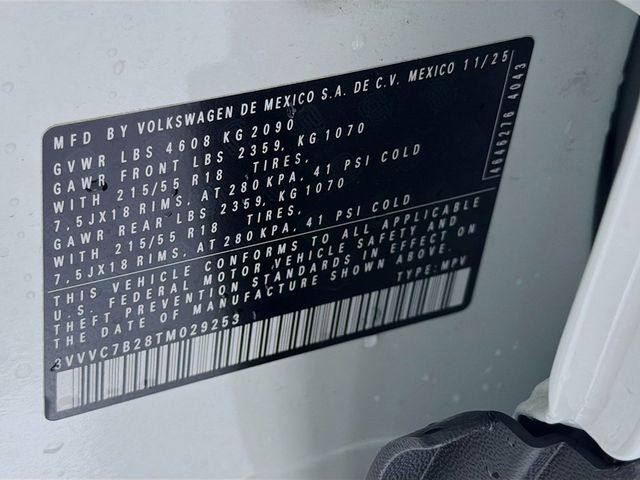 2026 Volkswagen Taos SE 4MOTION - 22974371 - 32