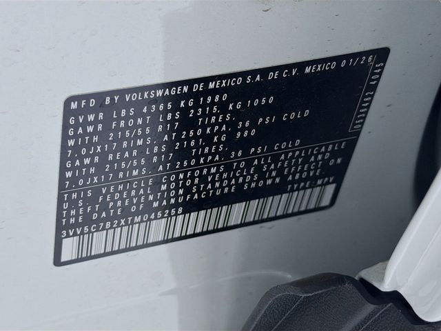 2026 Volkswagen Taos S FWD - 23006436 - 29