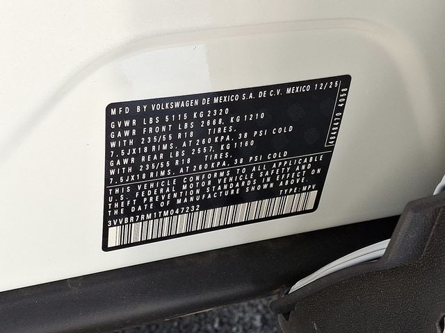2026 Volkswagen Tiguan 2.0T S 4MOTION - 22972390 - 18