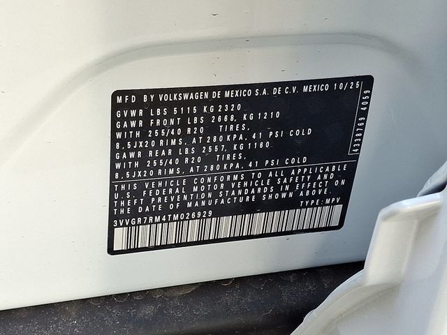 2026 Volkswagen Tiguan 2.0T SE R-Line Black 4MOTION - 22950803 - 19