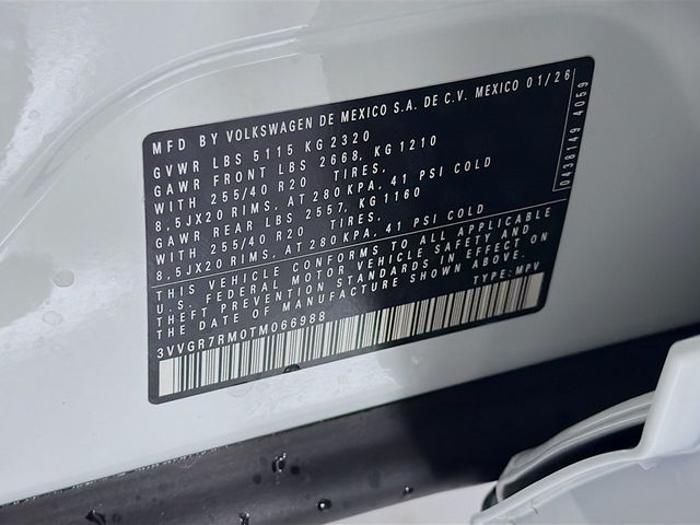 2026 Volkswagen Tiguan 2.0T SE R-Line Black 4MOTION - 22988202 - 32