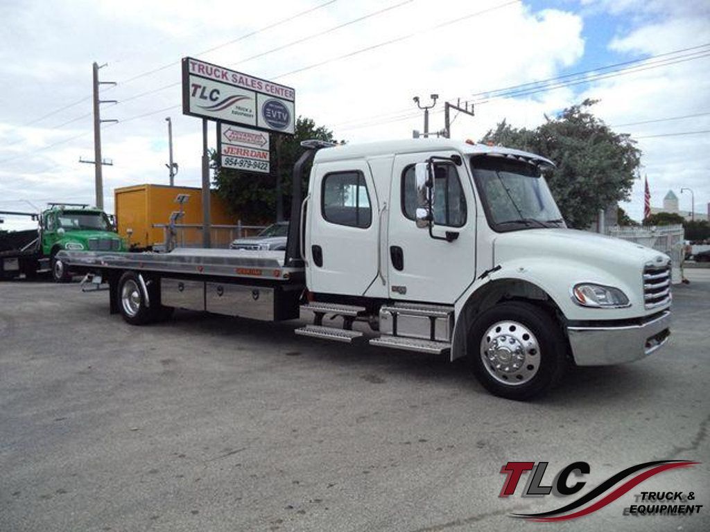2027 Freightliner Business Class M2 106 22ft Jerrdan Rollback Tow Truck 22ngaf6t-w-lp Crew Cab - 22677197 | Video 1