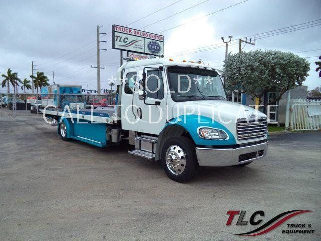 2027 Freightliner Business Class M2 106 w/ 22ft Jerr-Dan Custom StepSide Classic Car Carrier - 22149485 - 55