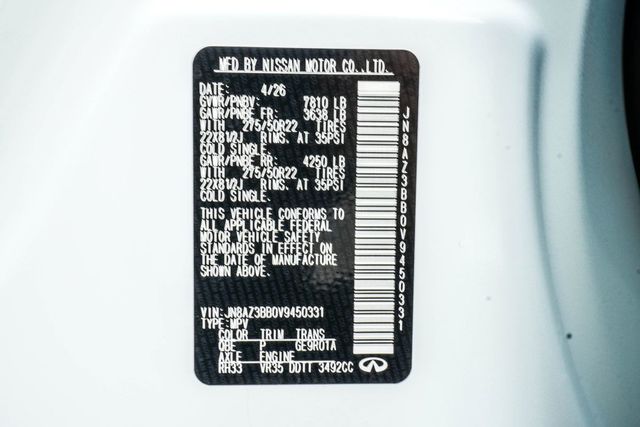 2027 INFINITI QX80 LUXE - 23034601 - 41