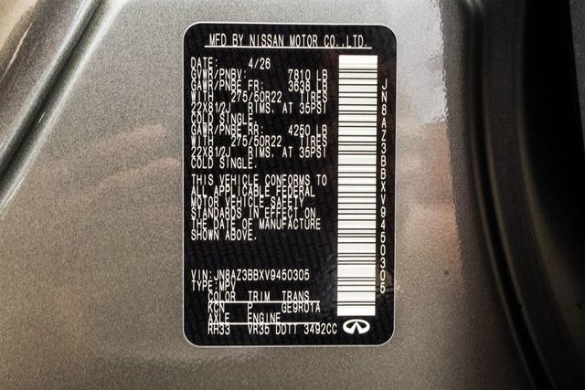 2027 INFINITI QX80 LUXE AWD - 23034596 - 41