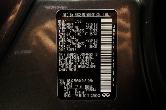 2027 INFINITI QX80 SPORT - 23036285 - 43