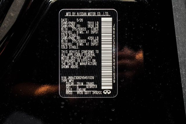 2027 INFINITI QX80 SPORT AWD - 23036286 - 41